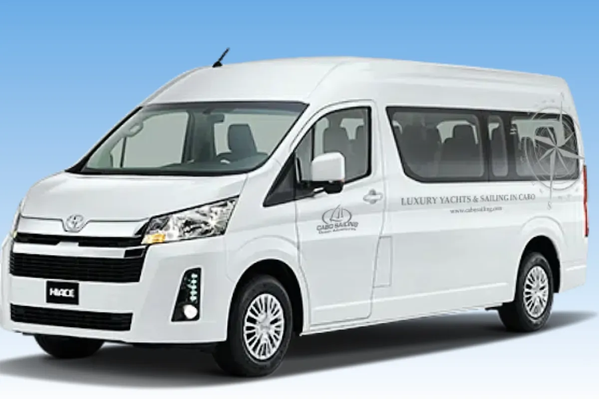 Cabo Sailing shuttle van